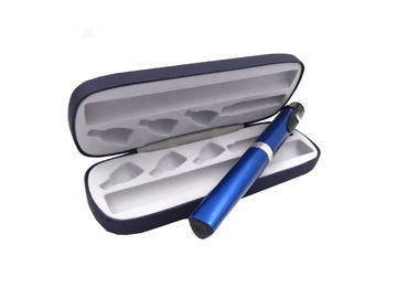 펜 생철판/PU 가죽 물자를 위한 파란 색깔 인슐린 펜 상자 인슐린 여행 상자