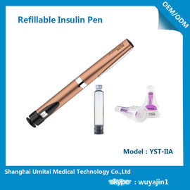 쉬운 가동 재사용할 수 있는 인슐린 펜은 인슐린 펜 3ml 카트리지 가변 복용량을 미리 채워진