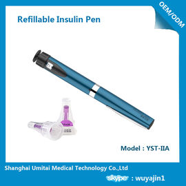재사용할 수 있는 인슐린 펜 3ml 카트리지, 인간성장 호르몬 펜 쉬운 가동